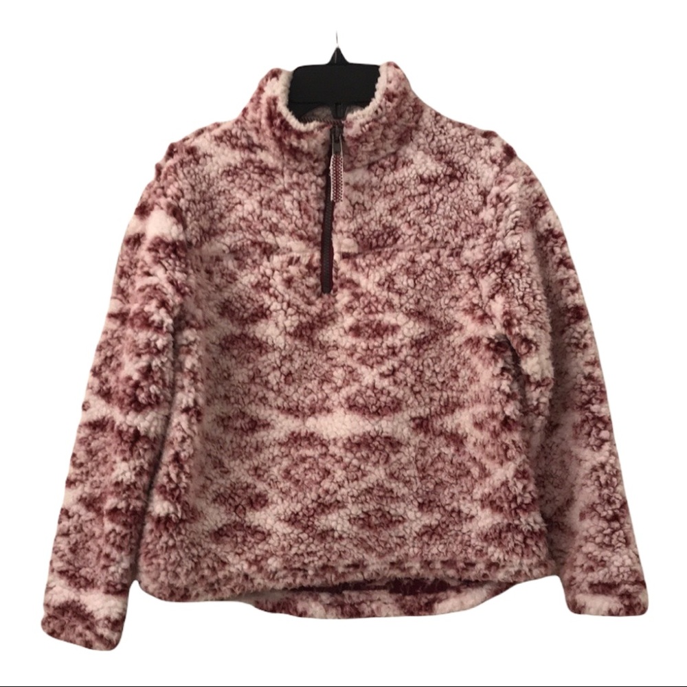 Cuddly Sherpa Quarter Zip Pullover